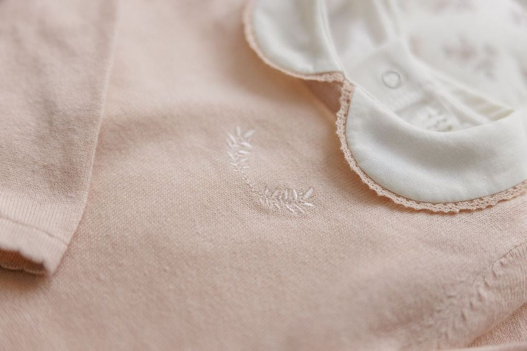 Peluche Bebe Bodysuit - Crochet Trim Sleeveless