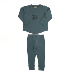 Mon Tresor Dusty Blue Best Friends Lounge Set