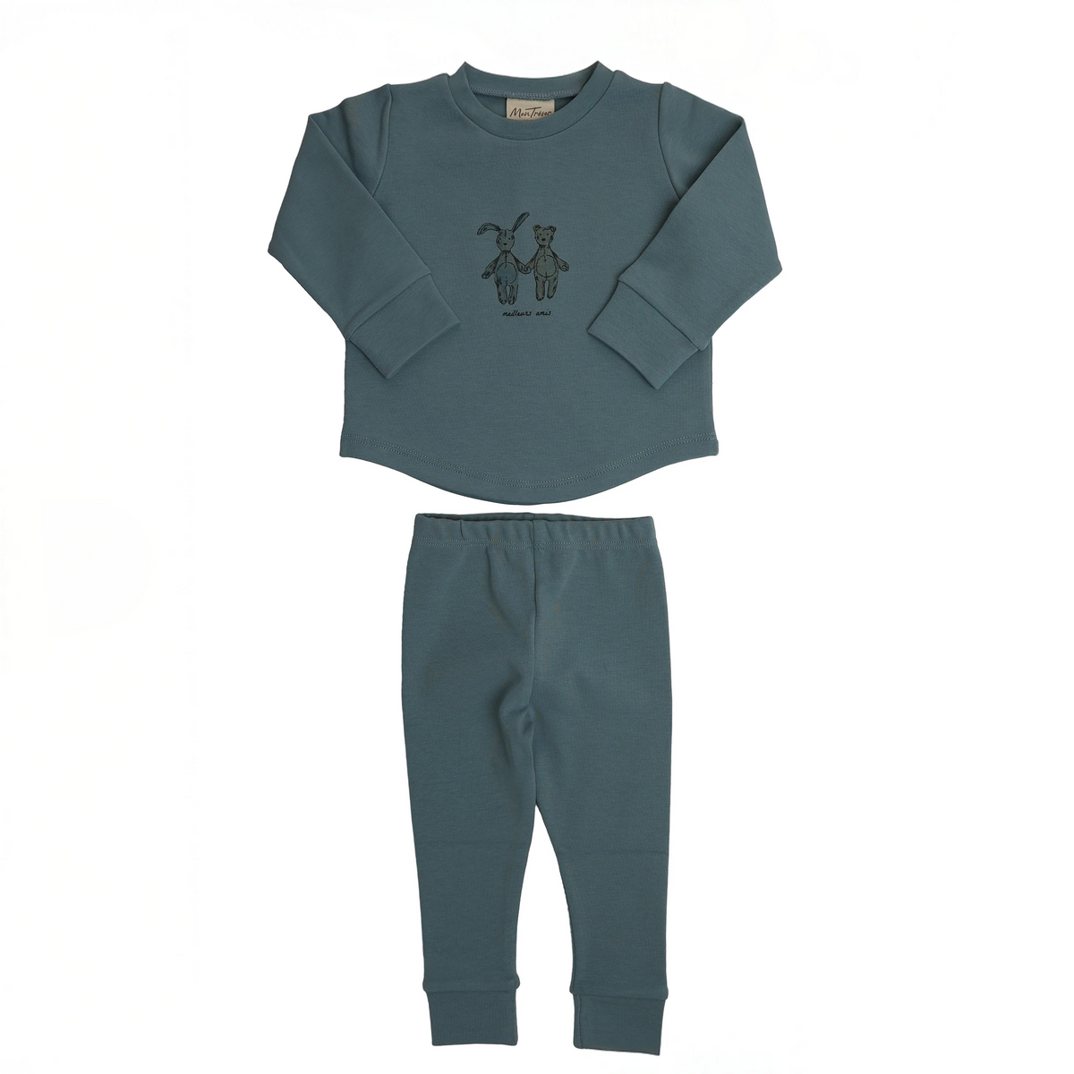 Mon Tresor Dusty Blue Best Friends Lounge Set