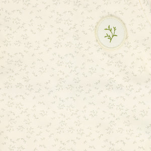 Bebe Jolee Green Floral Seamed Footie
