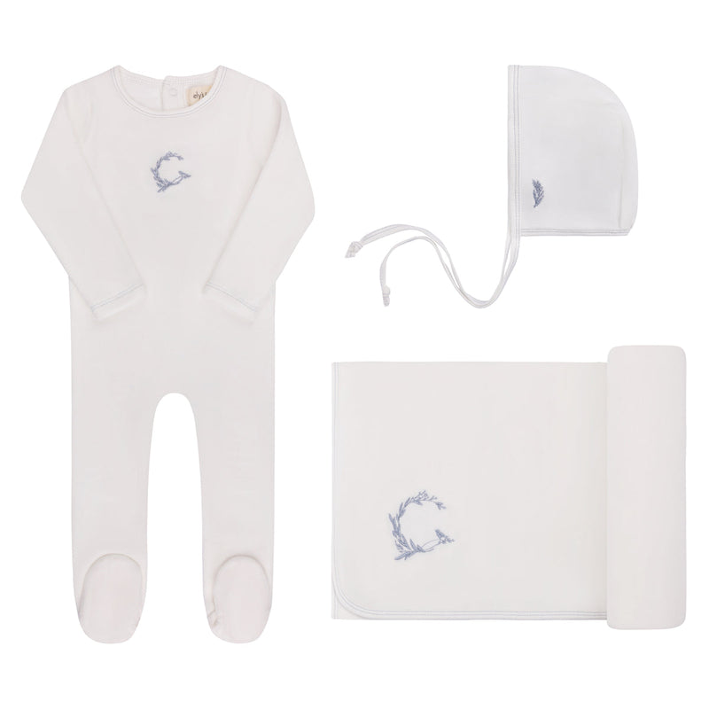 Ely’s & Co. – Boy Metallic Wreath Take Me Home Set | Ivory