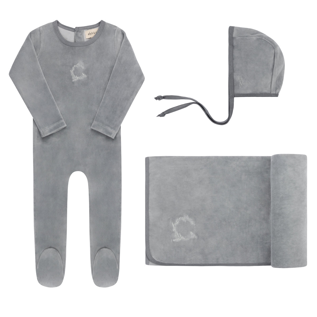 Ely’s & Co. – Boy Metallic Wreath Take Me Home Set | Blue