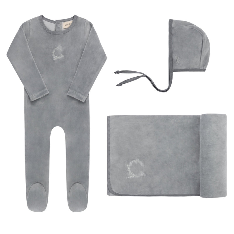 Ely’s & Co. – Boy Metallic Wreath Take Me Home Set | Blue