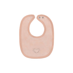 Ely’s & Co. – Girl Metallic Wreath Bib | Pink
