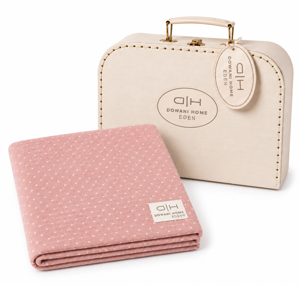 Domani Home Bebe Suitcase+Blanket Set