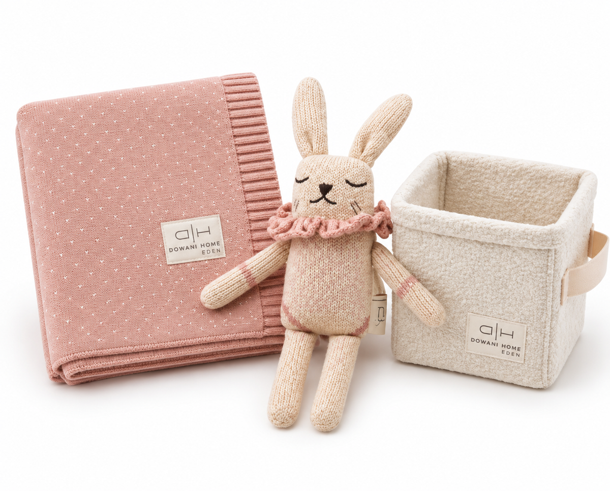 Domani Home Bouclé Storage Basket Gift Set