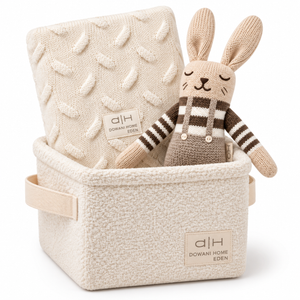 Domani Home Bouclé Storage Basket Gift Set