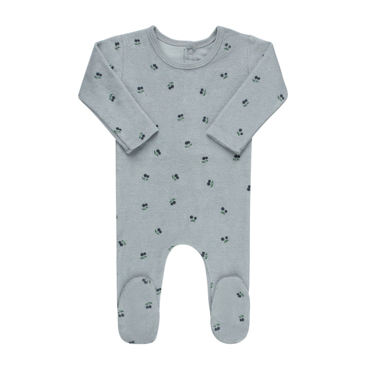 Ely's & Co Terry Cherry Navy/Blue- Footie