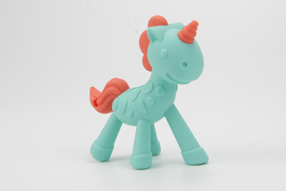 Boon Silicone Teether | Baby Teething Toy | Unicorn