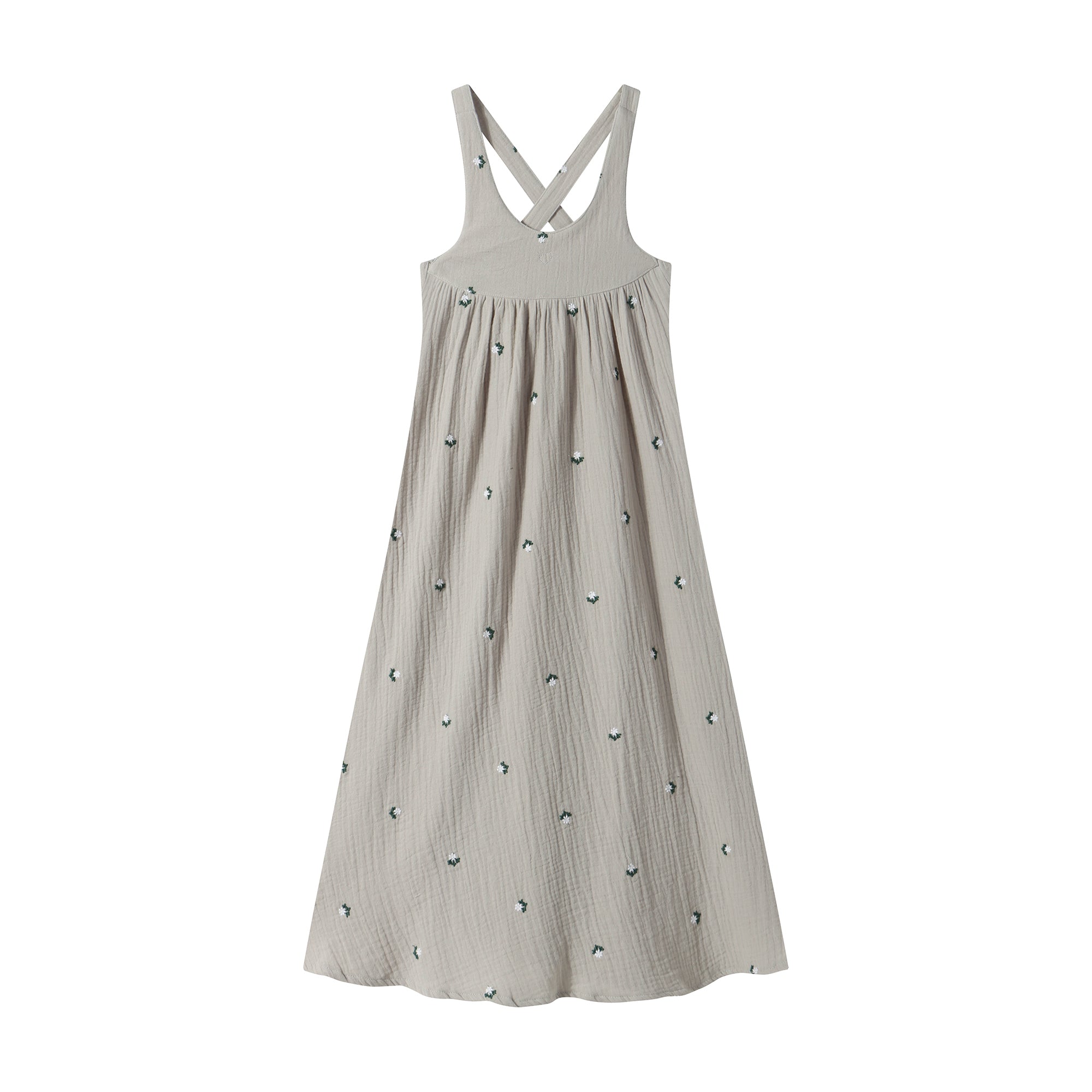 Ba & Na Girls Green Maxi Dress