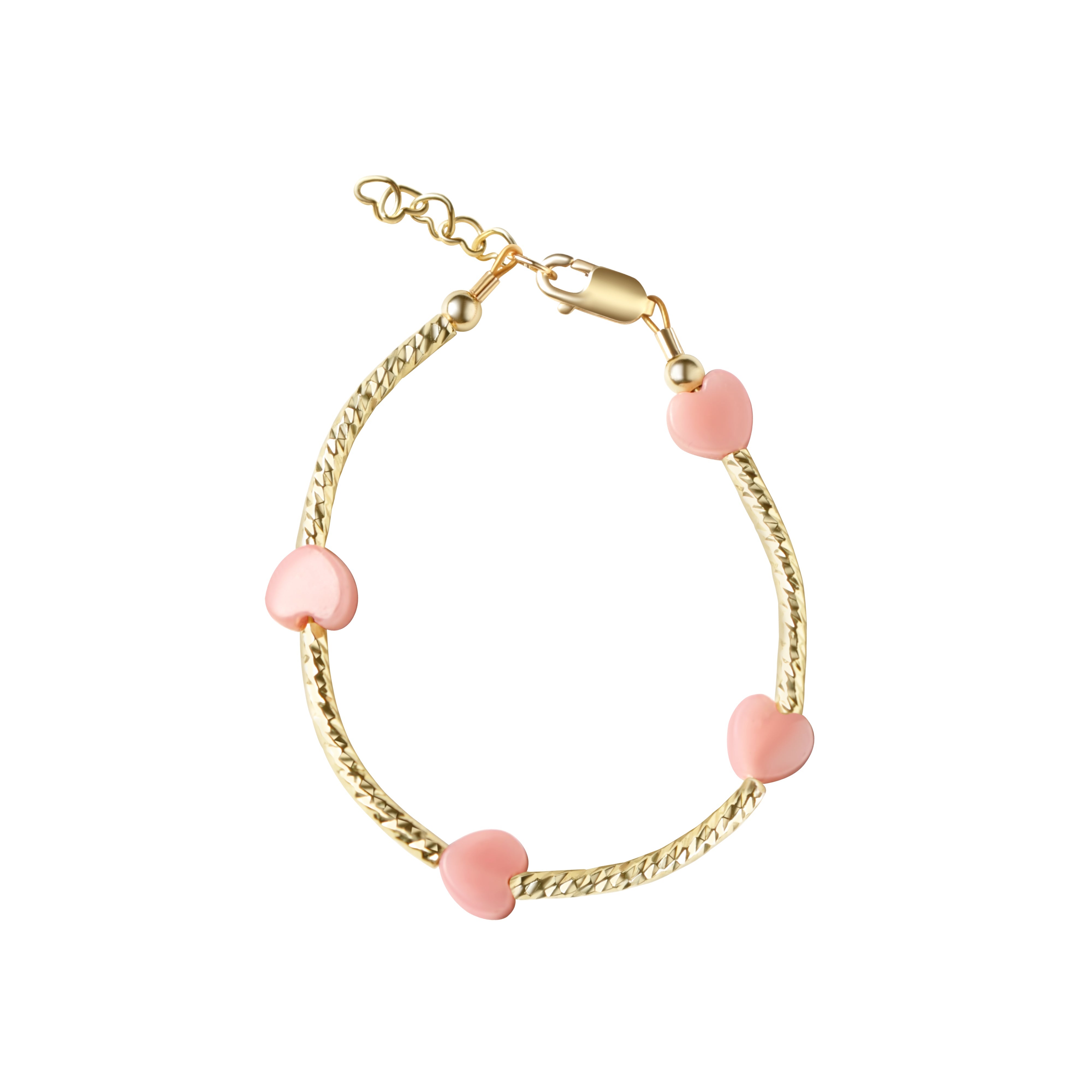 Heart Soft Bangle Bracelet