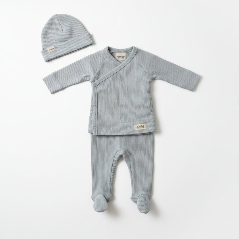 MarMar Blue Haze Tuti Wrap Set + Hat
