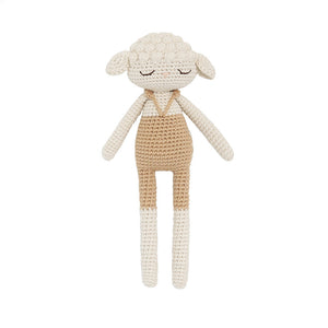 Crochet Organic Cotton Lamb