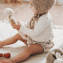 Crochet Organic Cotton Lamb