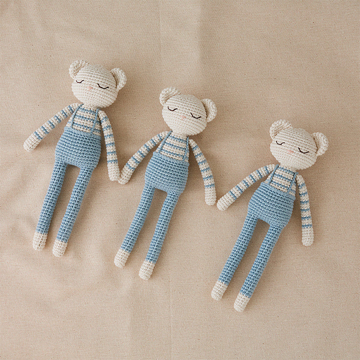Teddy Blue Organic Cotton