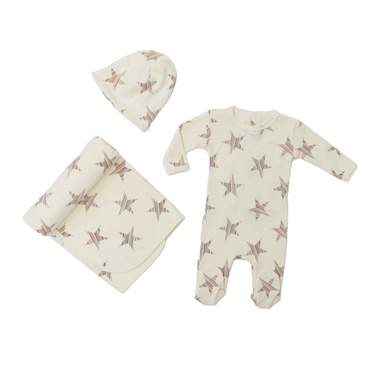 coton pompom star blanket