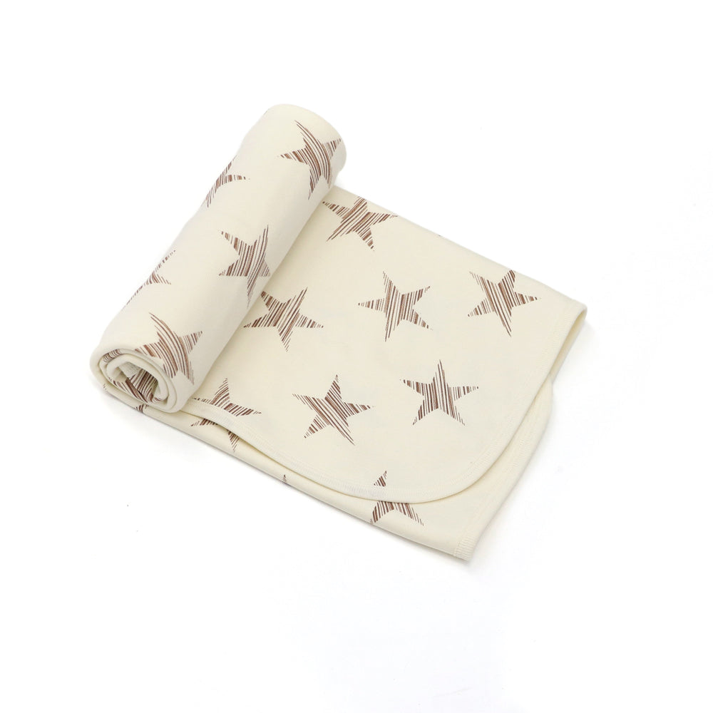 coton pompom star blanket