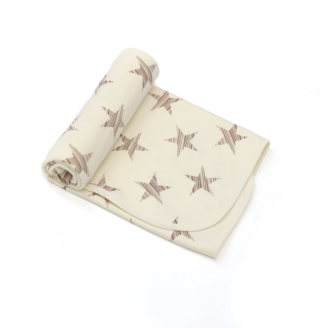 coton pompom star blanket