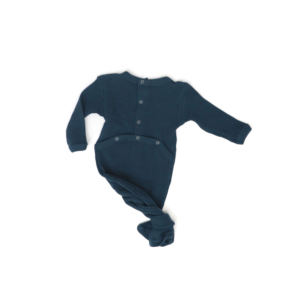 Coton Pompom Waffle Footie