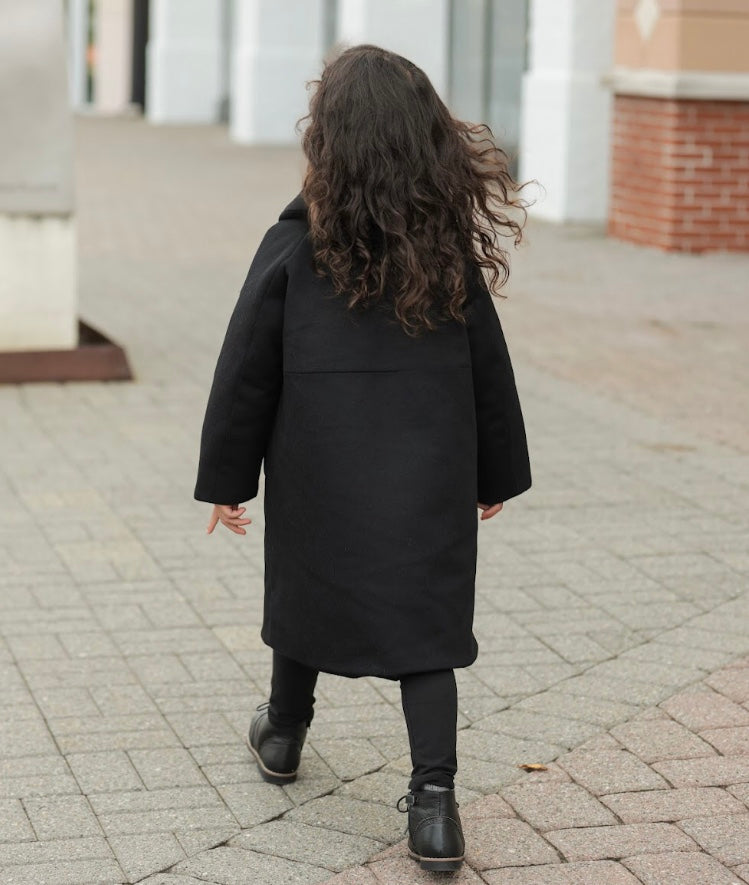 Pramie Girls Wool Dressy Coat
