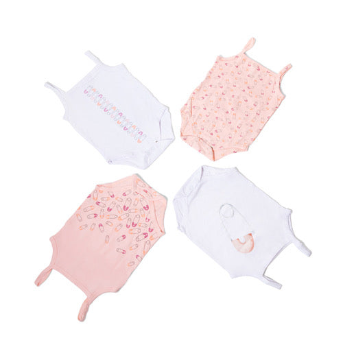 Pinzi Baby Girls Onesie Set