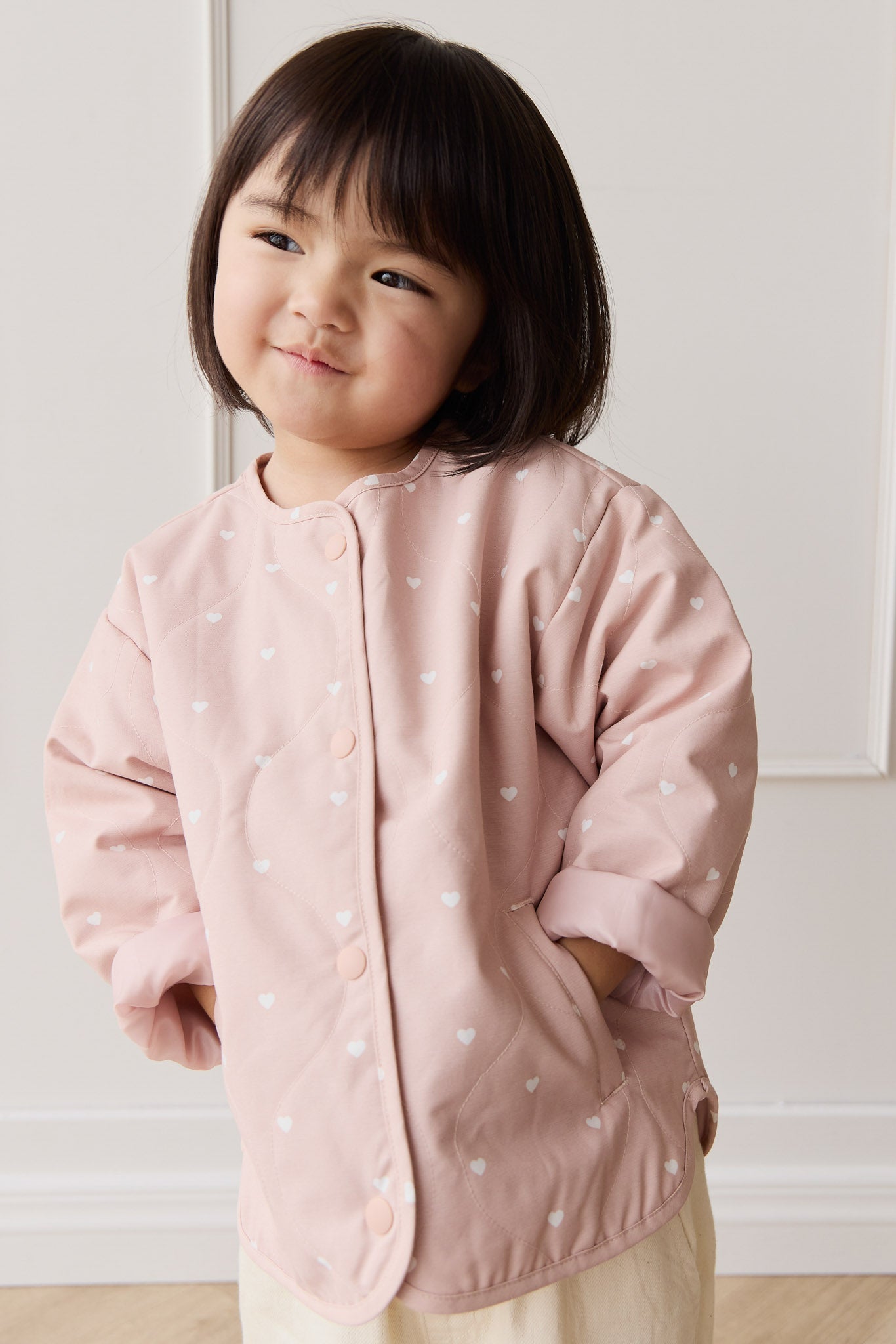 Cassie Jacket - Petite Hearts Old Rose