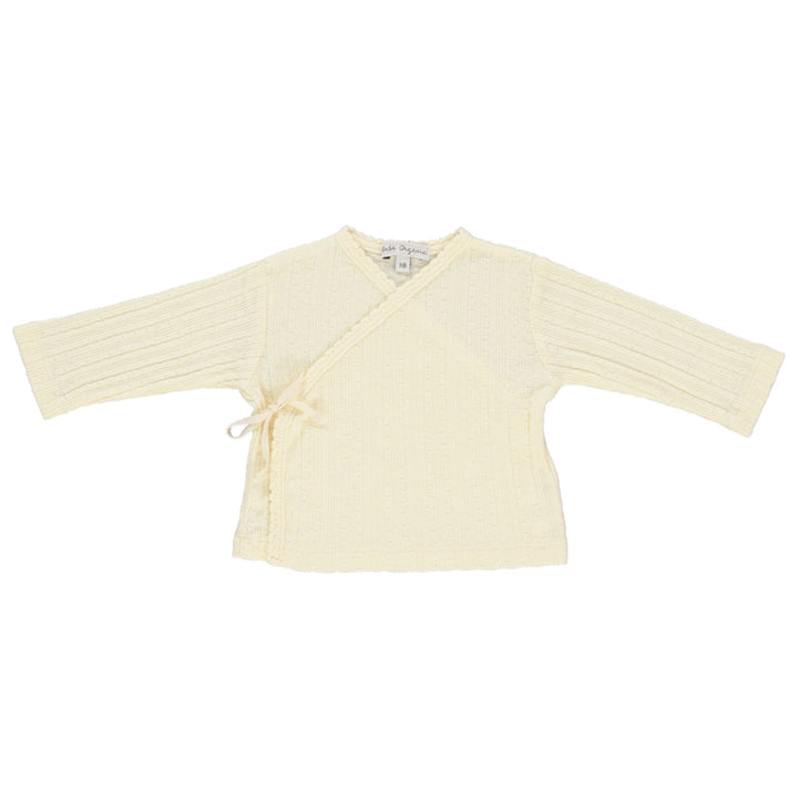 Bebe Organic Wrap Pointelle 2pc