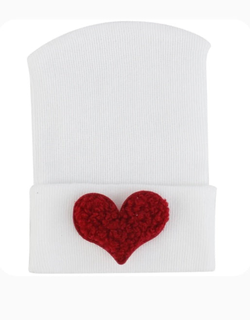 Appliqué Hospital Hat for Newborn Babies | Luxury Newborn Take-Home Essential