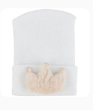Appliqué Hospital Hat for Newborn Babies | Luxury Newborn Take-Home Essential