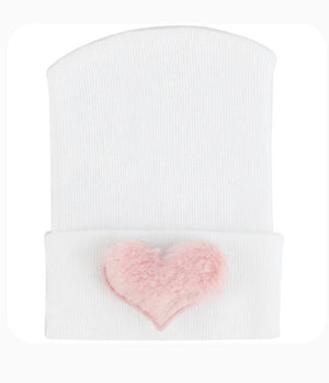 Appliqué Hospital Hat for Newborn Babies | Luxury Newborn Take-Home Essential