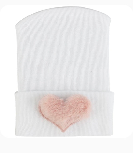 Appliqué Hospital Hat for Newborn Babies | Luxury Newborn Take-Home Essential