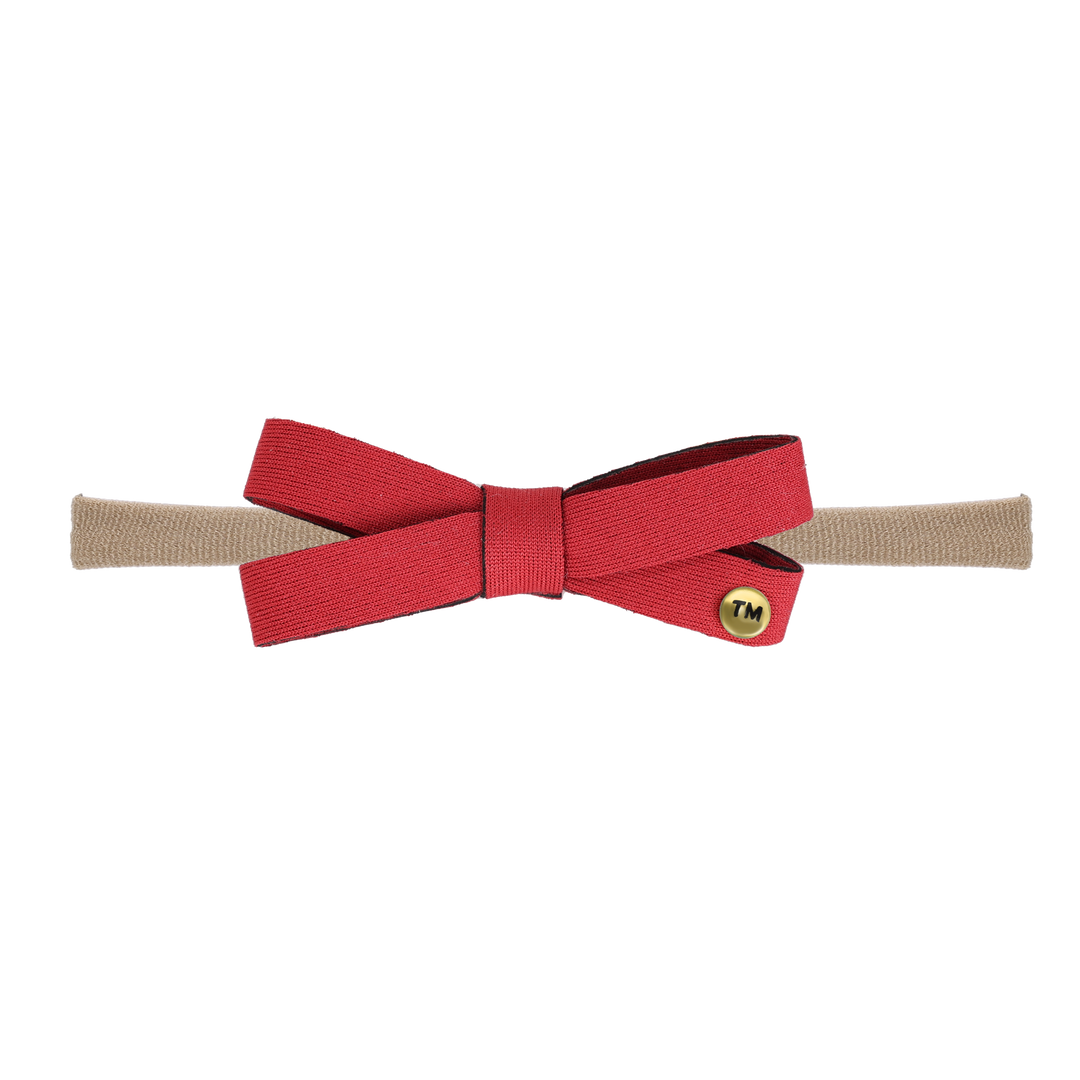 NEOPRENE TODDLER BOW ON ADJUSTABLE ELASTIC