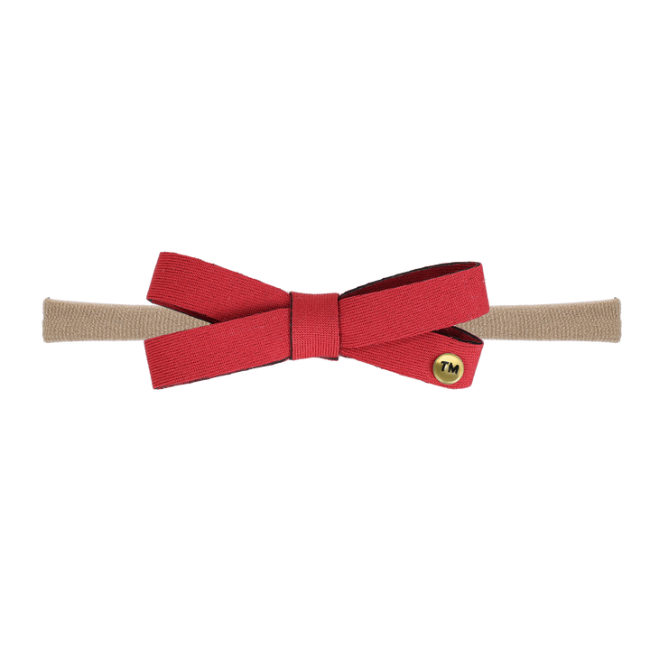 NEOPRENE TODDLER BOW ON ADJUSTABLE ELASTIC