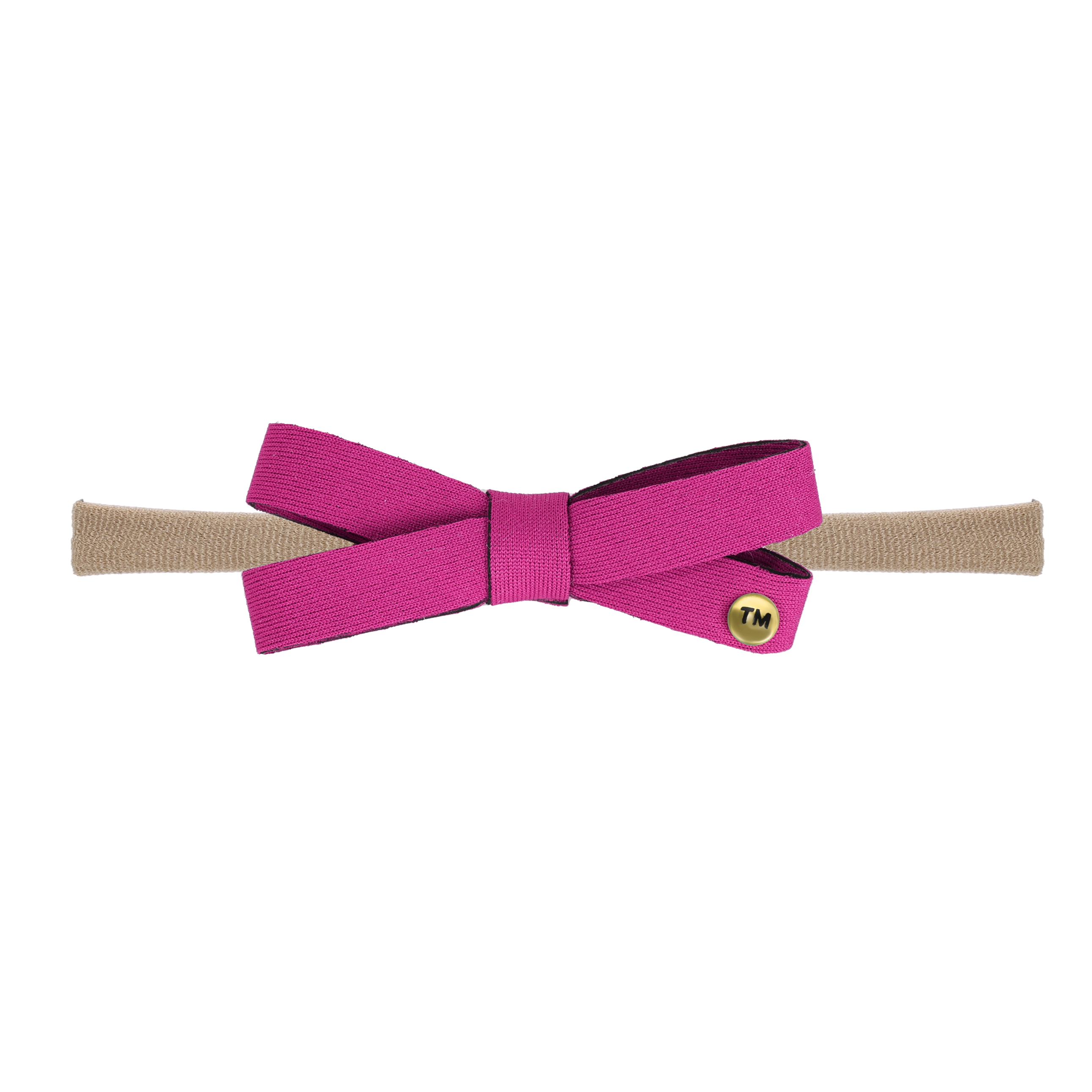 NEOPRENE TODDLER BOW ON ADJUSTABLE ELASTIC