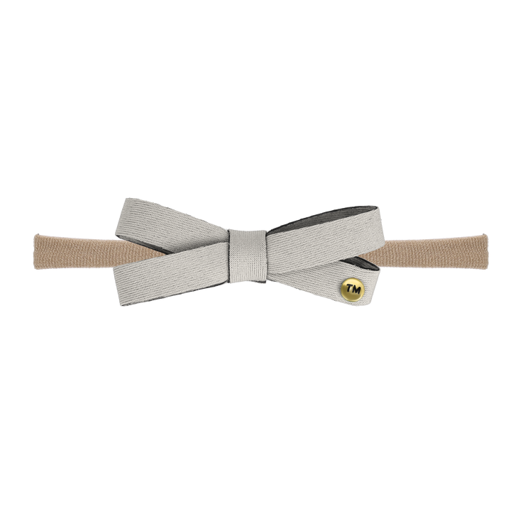 NEOPRENE TODDLER BOW ON ADJUSTABLE ELASTIC
