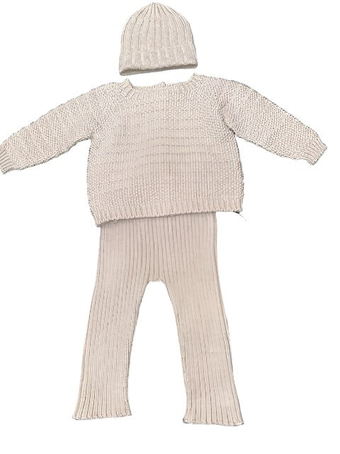 Li+Me Moore Toasted Knit 3pc Sweater Set