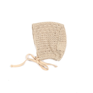 L’oliva Knit Bib Footie + Bonnet (E30012/02012)