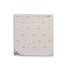 Milk Motif Sand Swaddle Blanket