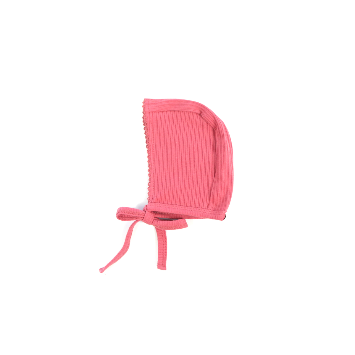 L’oliva Multi Stripe Ribbed Footie + Bonnet