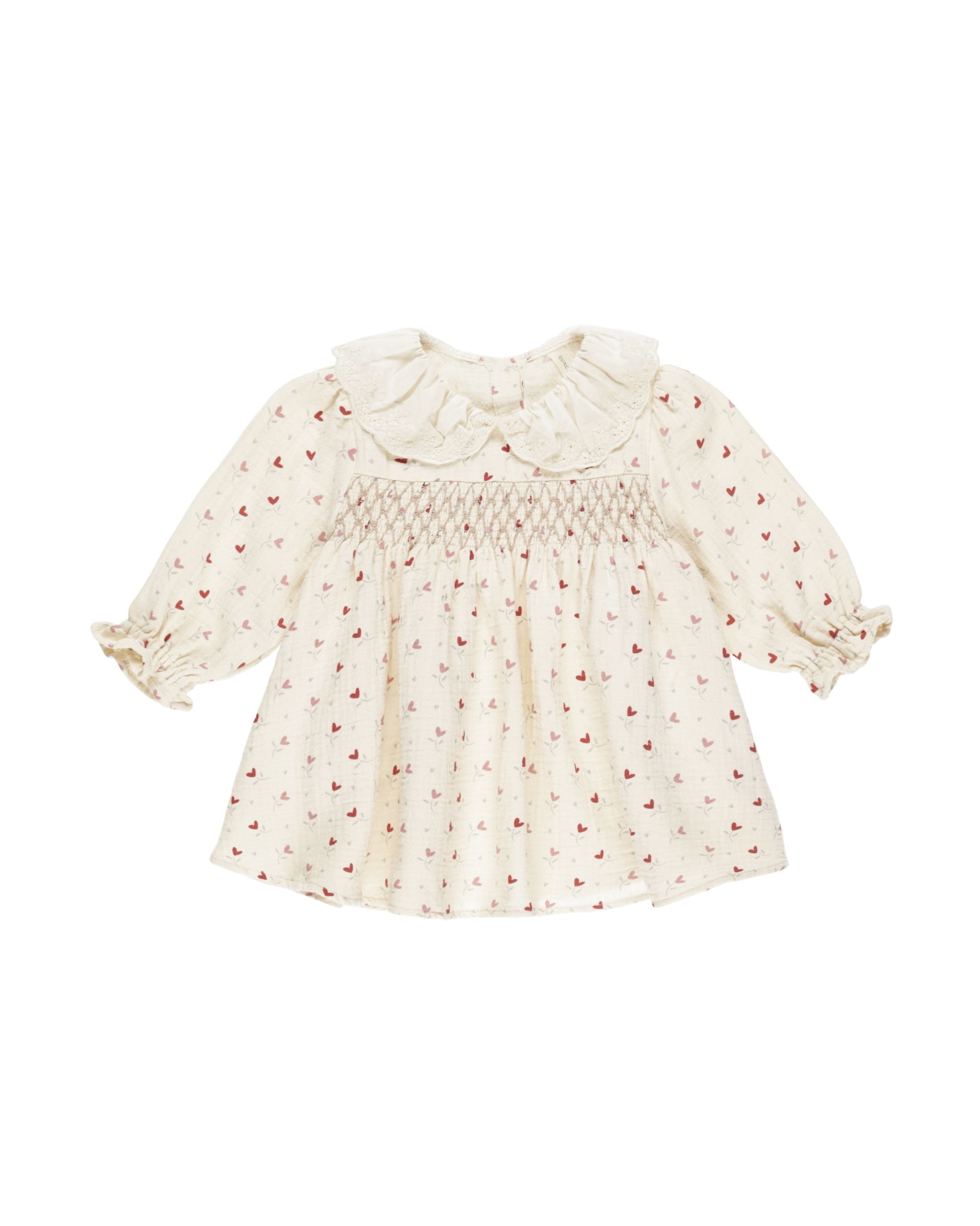 Quincy Mae Heart Ditsy Callie Dress