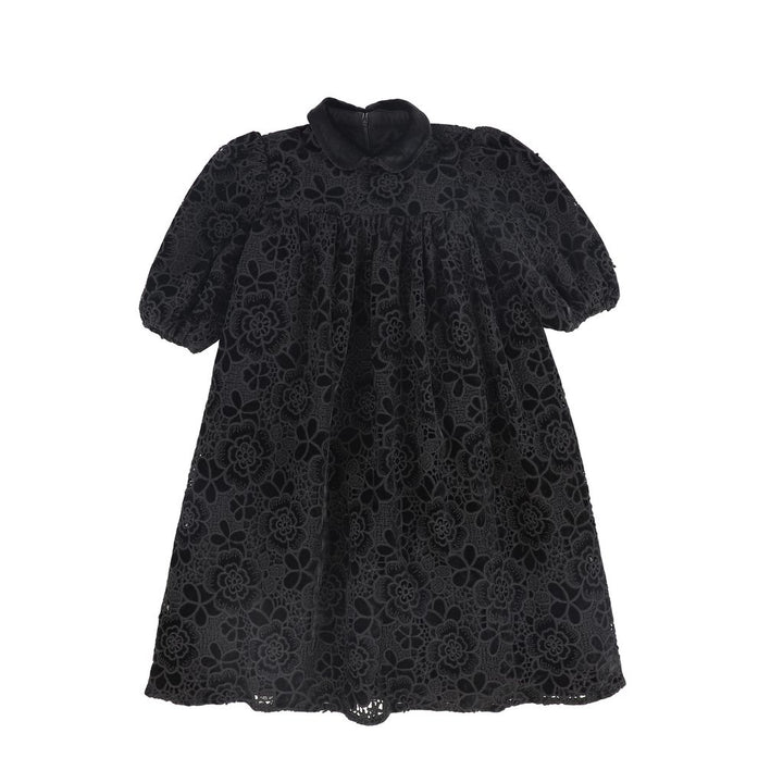 Francesca Guiliano Velvet Empire Dress