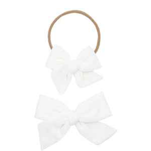 Lou Lou Small Velvet Bow Headband