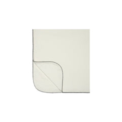 Little Parni - Ivory Ribbed Baby Blanket  | K229B
