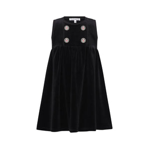 Parni Black Velour Jumper