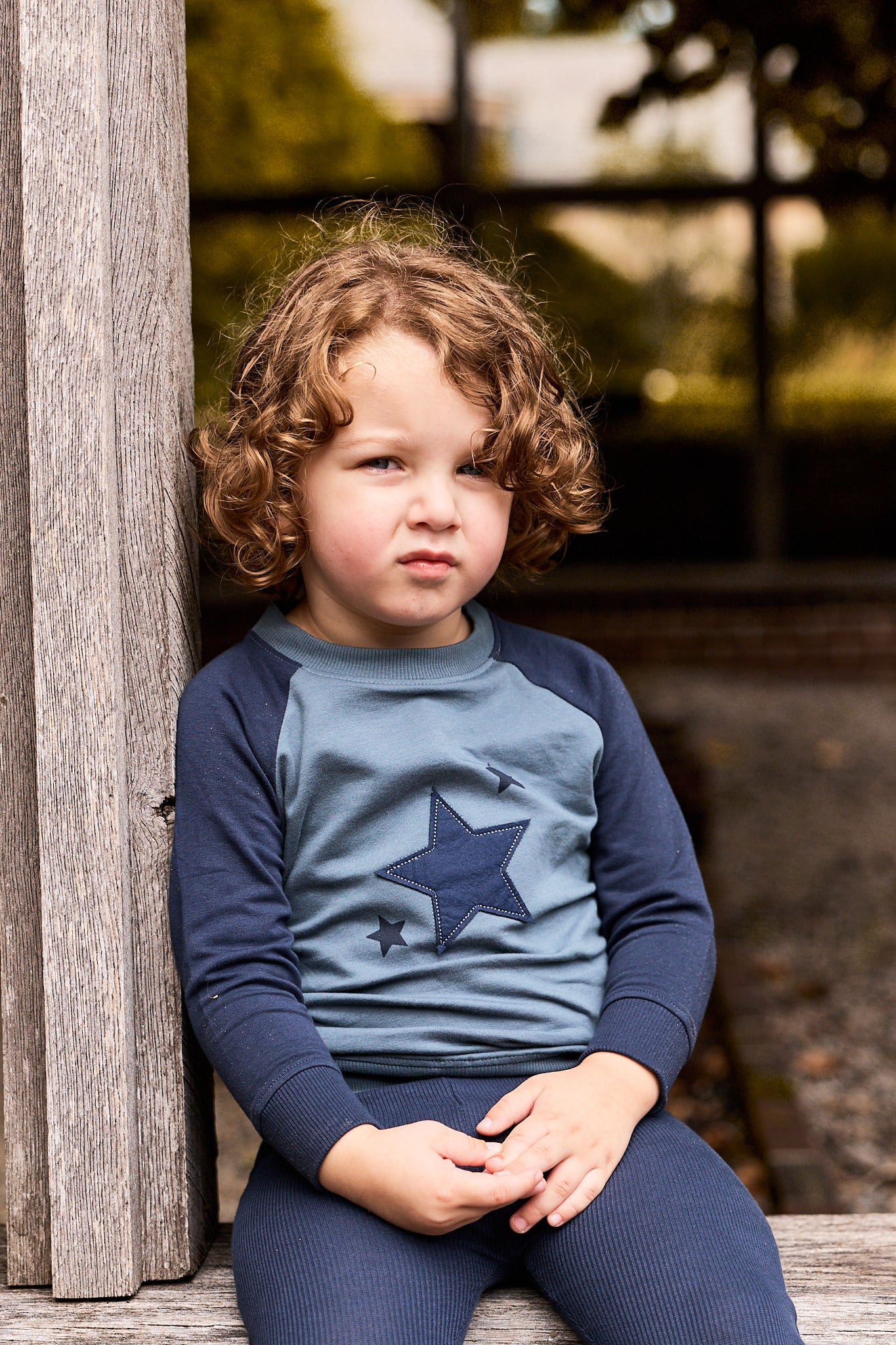 Ely’s & Co. – Boy Star 2-Piece Set | Blue