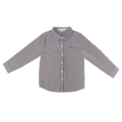 Parni Plum Boys Striped Shirt