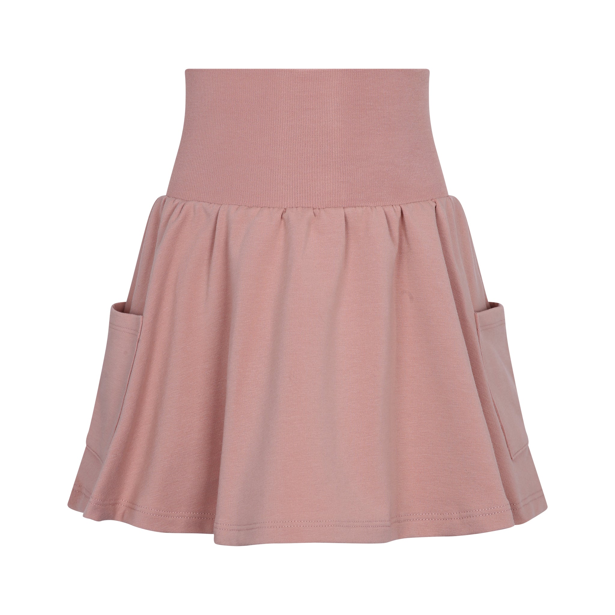 Parni Pink Girls Pocket Skirt