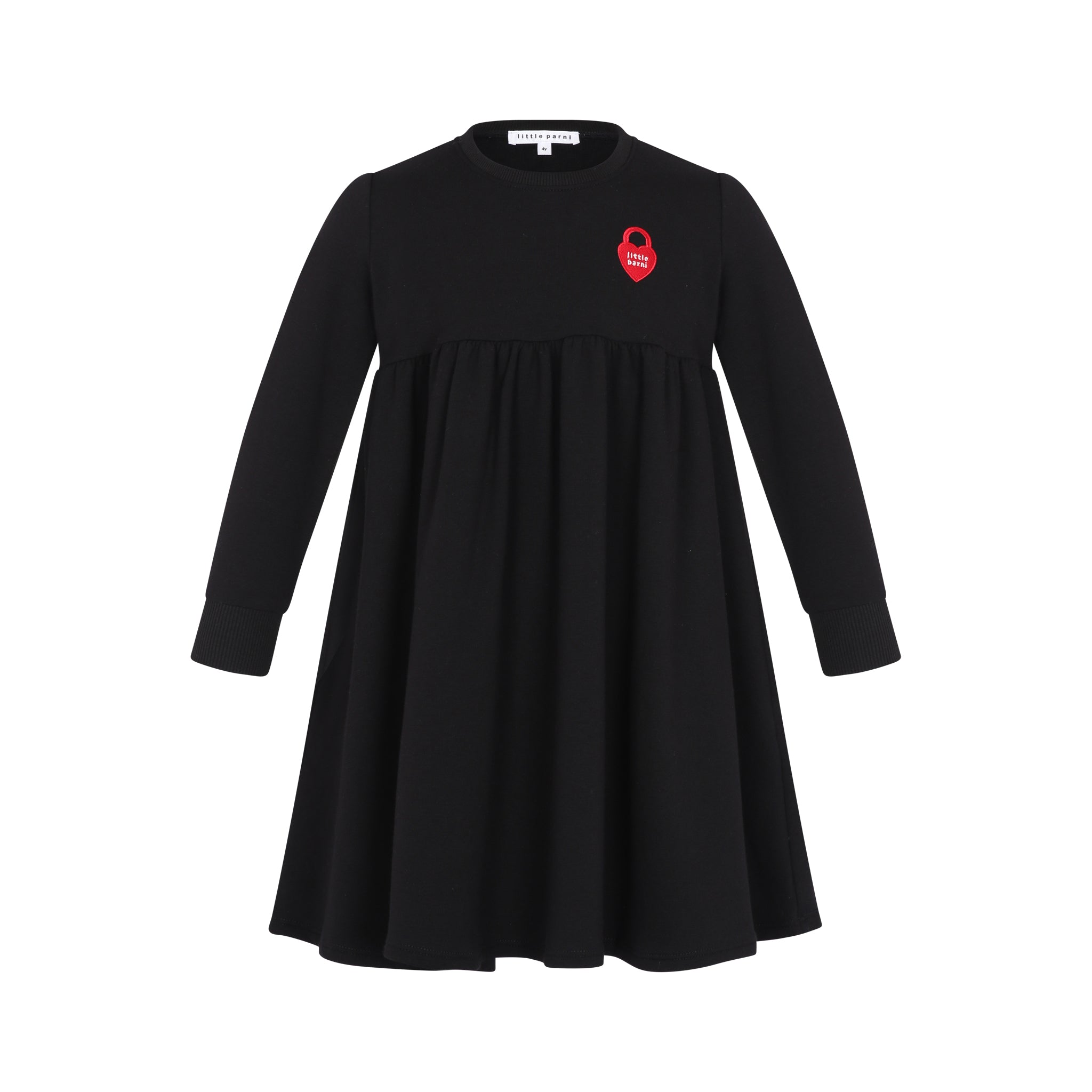 Little Parni Girls Dress | Black