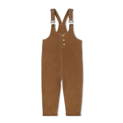 Byke Camel Wash Denim Snap Romper