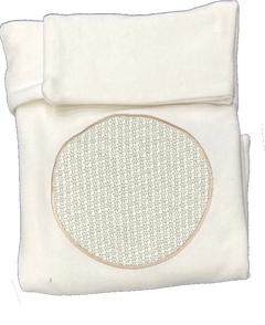 Baby Knit Blanket with Circle Print